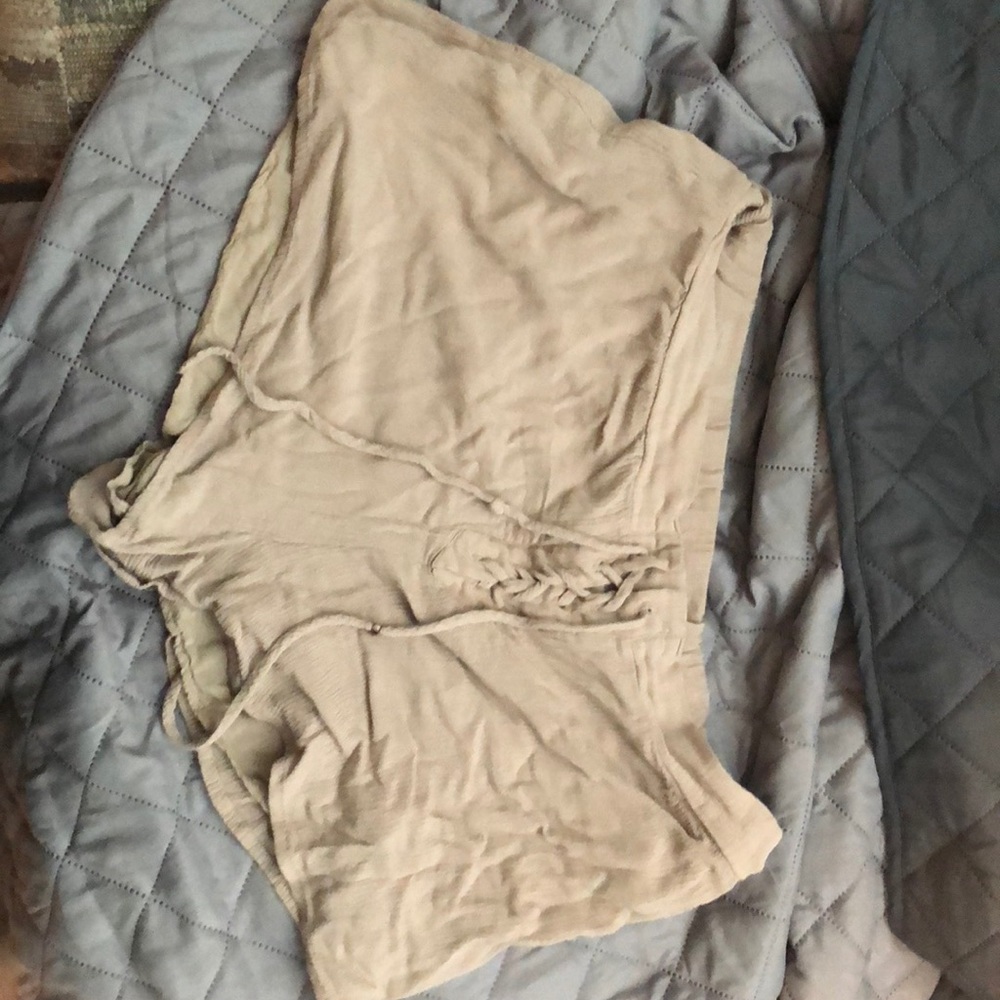 Beige Forever 21 Shorts